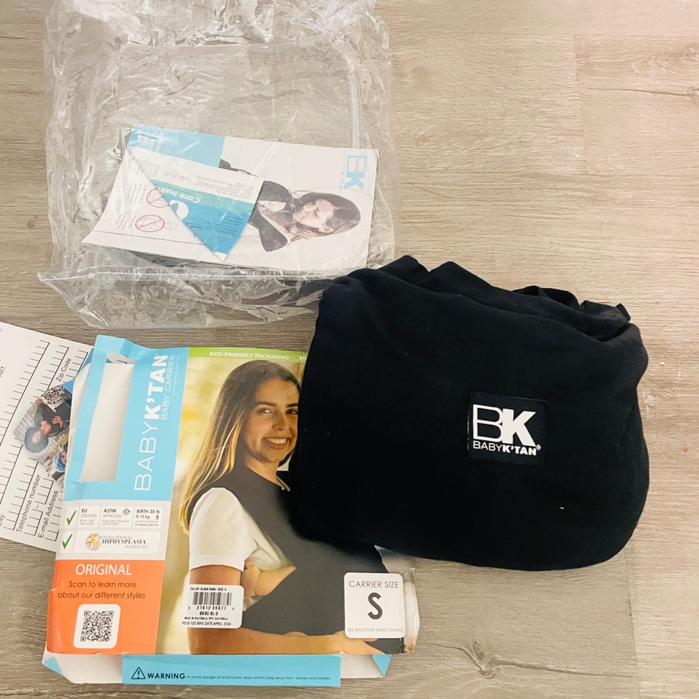 Baby K'tan Black color size S